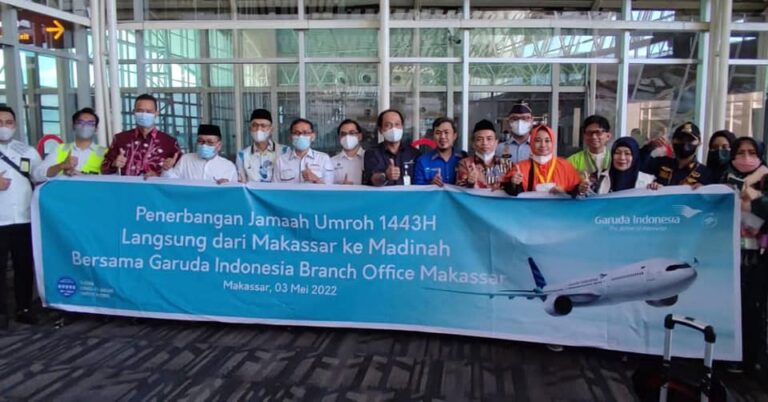 Penerbangan Umrah Madinah-Makassar Kembali Dibuka