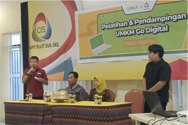 PLUT Sulsel-Kalla Group Dorong UMKM Sulsel Go Digital