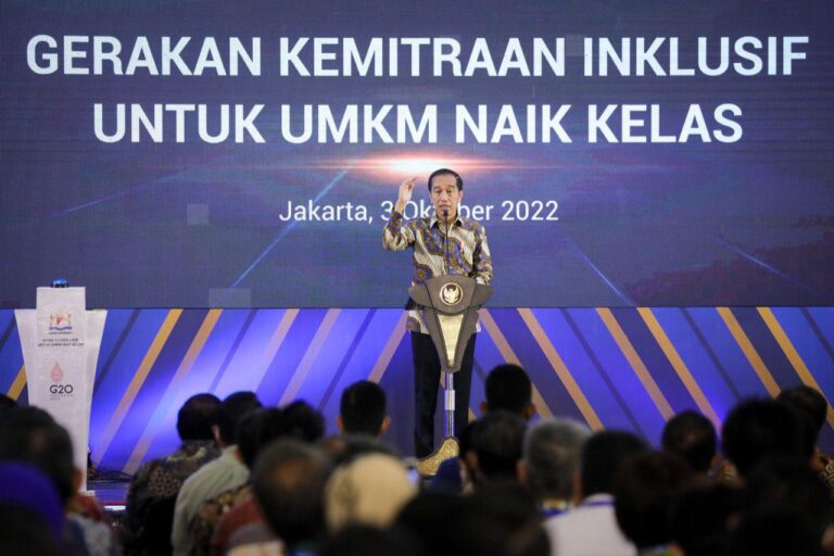Jokowi : Pengusaha Besar dan UMKM Harus Saling Mendukung