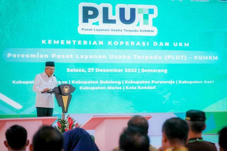 Wapres : PLUT Sebagai Pusat Pengembangan Kewirausahaan