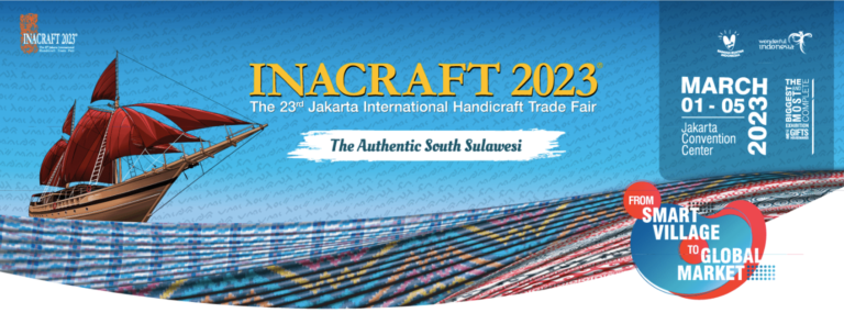INACRAFT 2023 Kembali Digelar, Angkat Ikon dan Tema Sulawesi Selatan