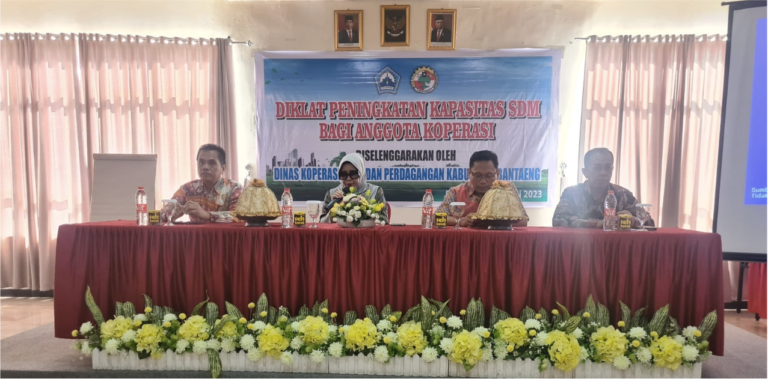Lapenkop Sulsel Fasilitasi Peningkatan Kapasitas SDM Anggota Koperasi Kab. Bantaeng