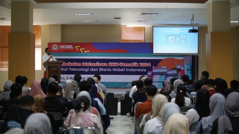 ITB Nobel Indonesia Gelar Pembekalan Mahasiswa KKN-Tematik Angkatan X