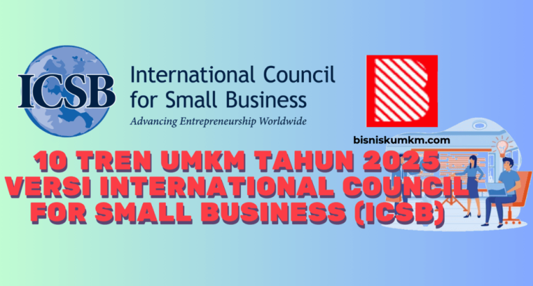 10 Tren UMKM 2025 Versi International Council for Small Business (ICSB)